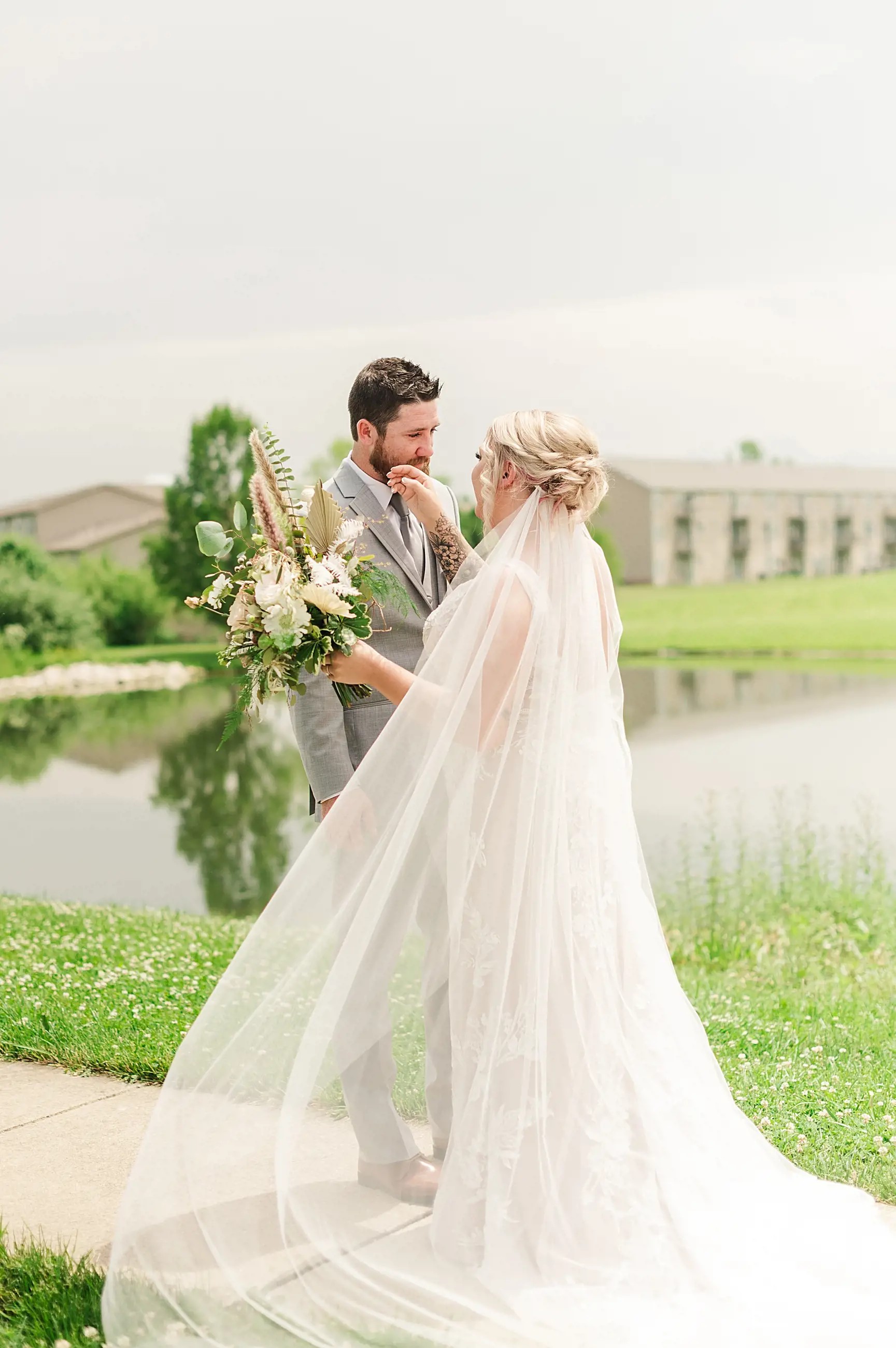 #AdoreRealBride | Brittany &amp; Travis. Mobile Image