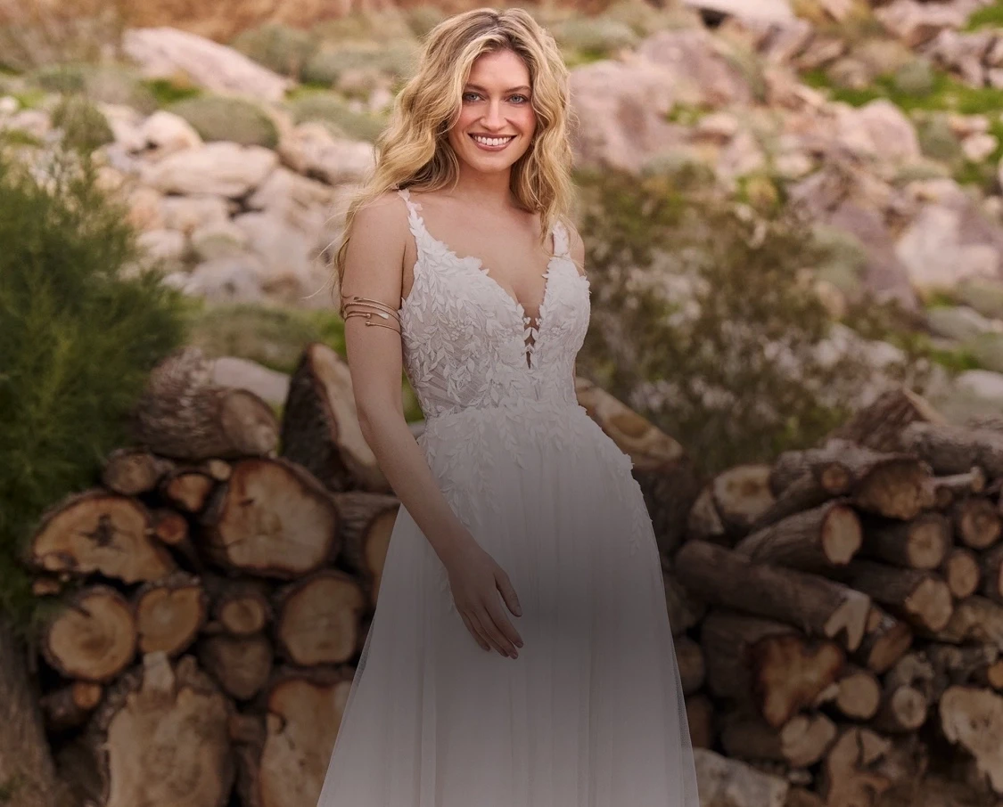 Brides in Lillian West Gowns