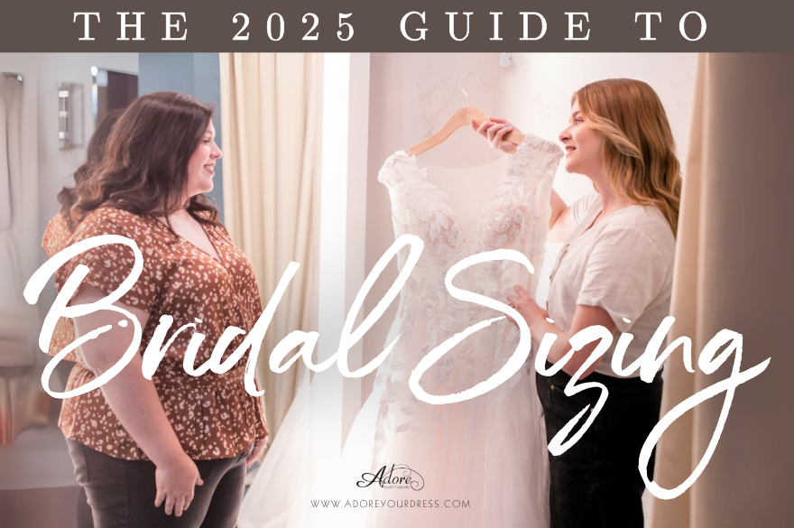 The 2025 Guide to Bridal Sizing. Mobile Image