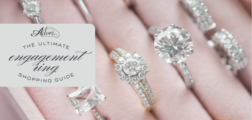 The Ultimate Guide: The 4 C&#39;s of Engagement Rings. Desktop Image