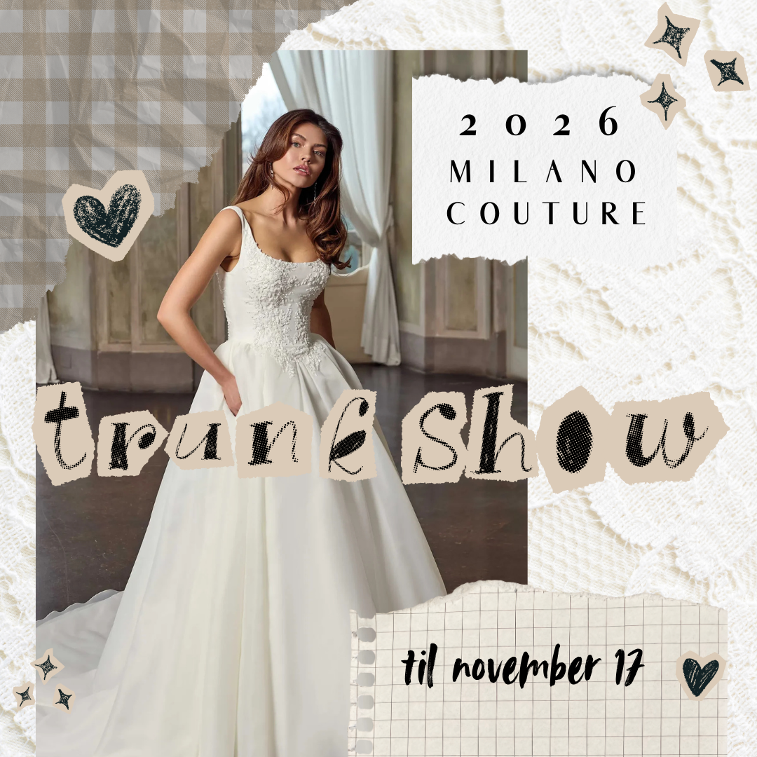 Trunk Show: 2026 Milano Couture by Eddy K Bridal