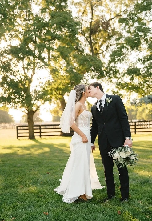 Photo of the real bride and groom #1