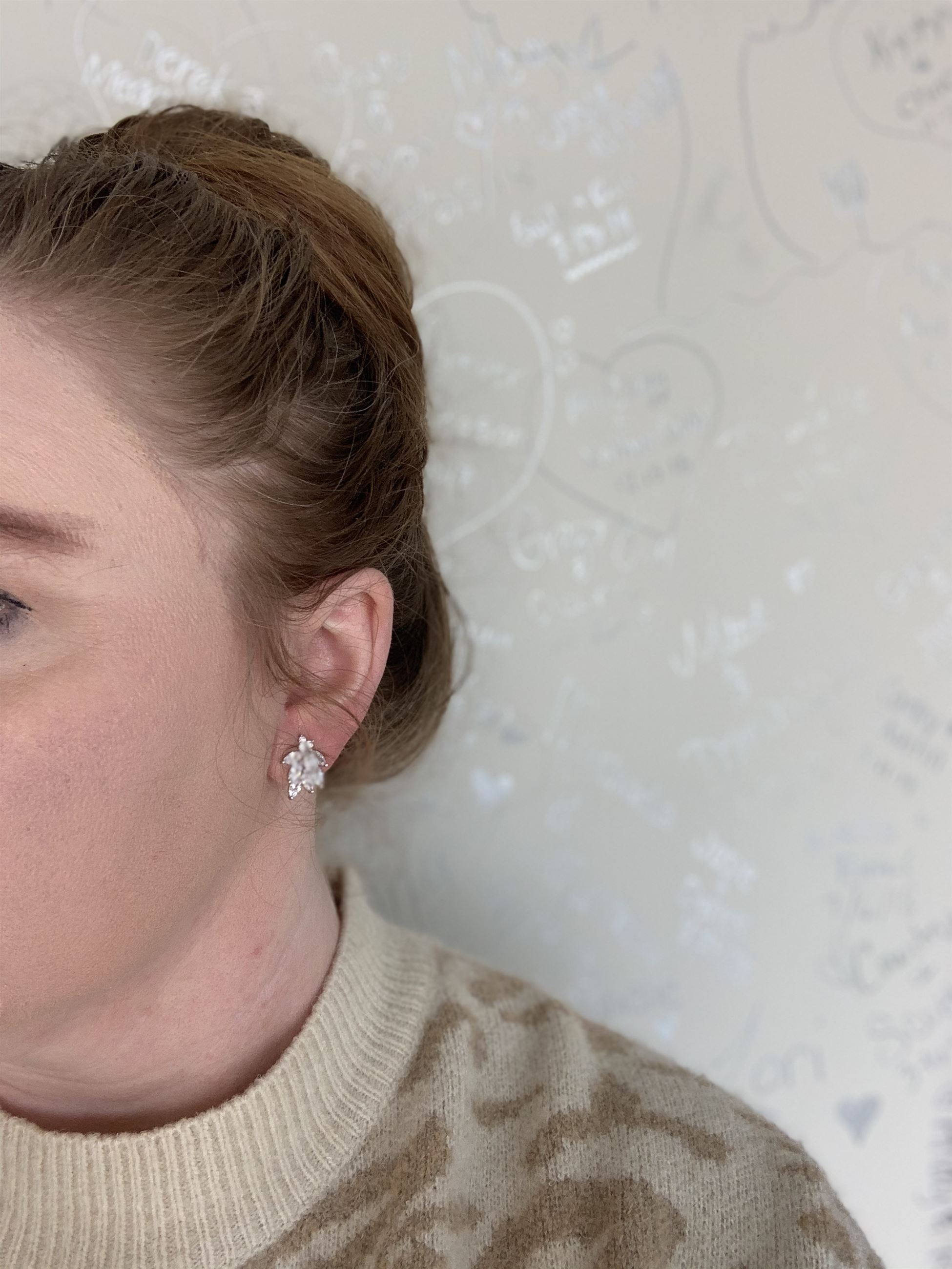 EA-315 - Available in Rose Gold, Silver, Gold - $40