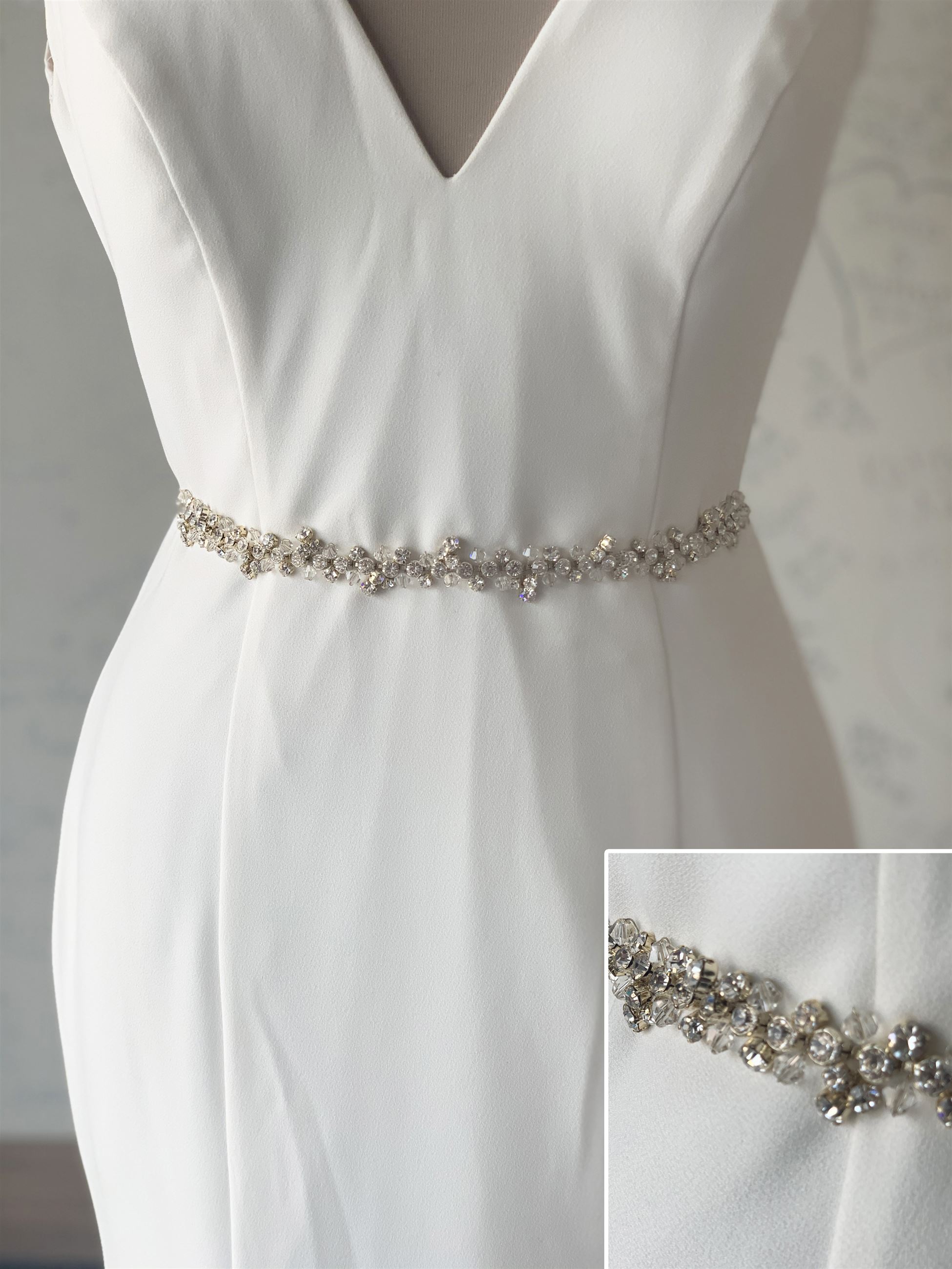 HW501 - Available in light gold (shown) or silver - $239