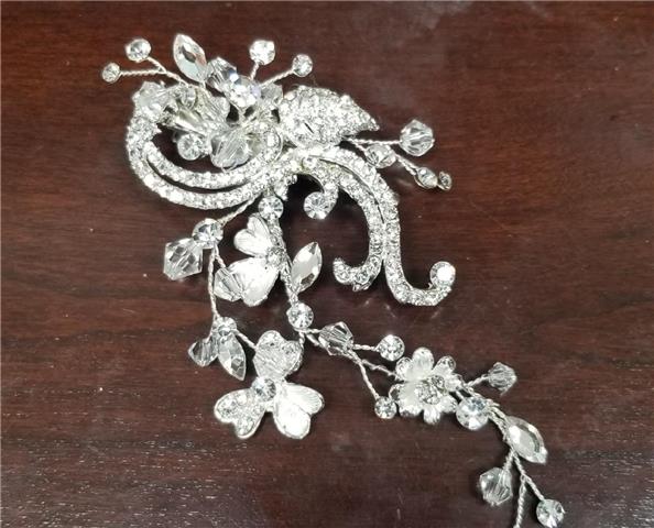 Silver Hairclip - $45