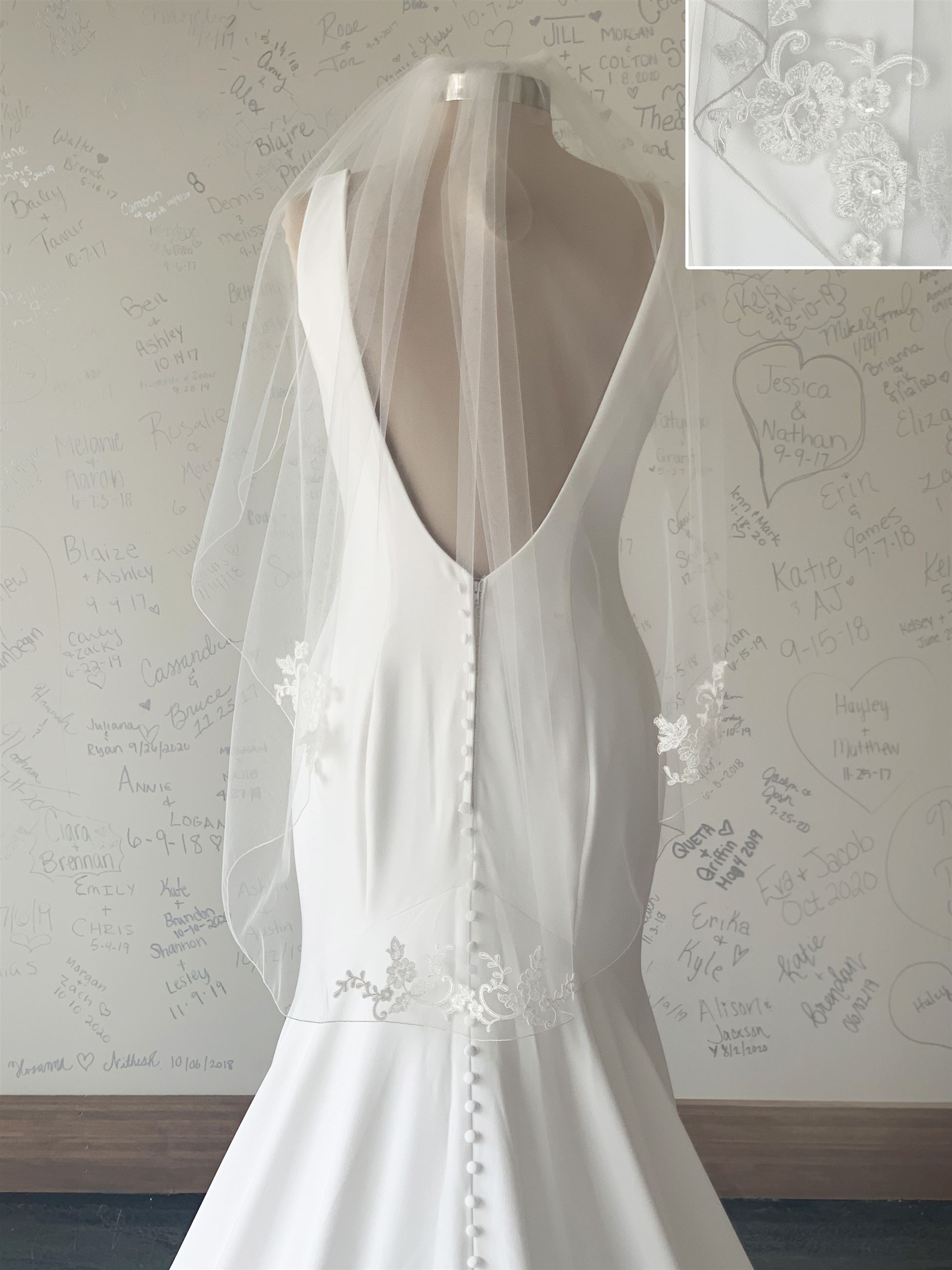 V4981 - available in ivory or white - $180