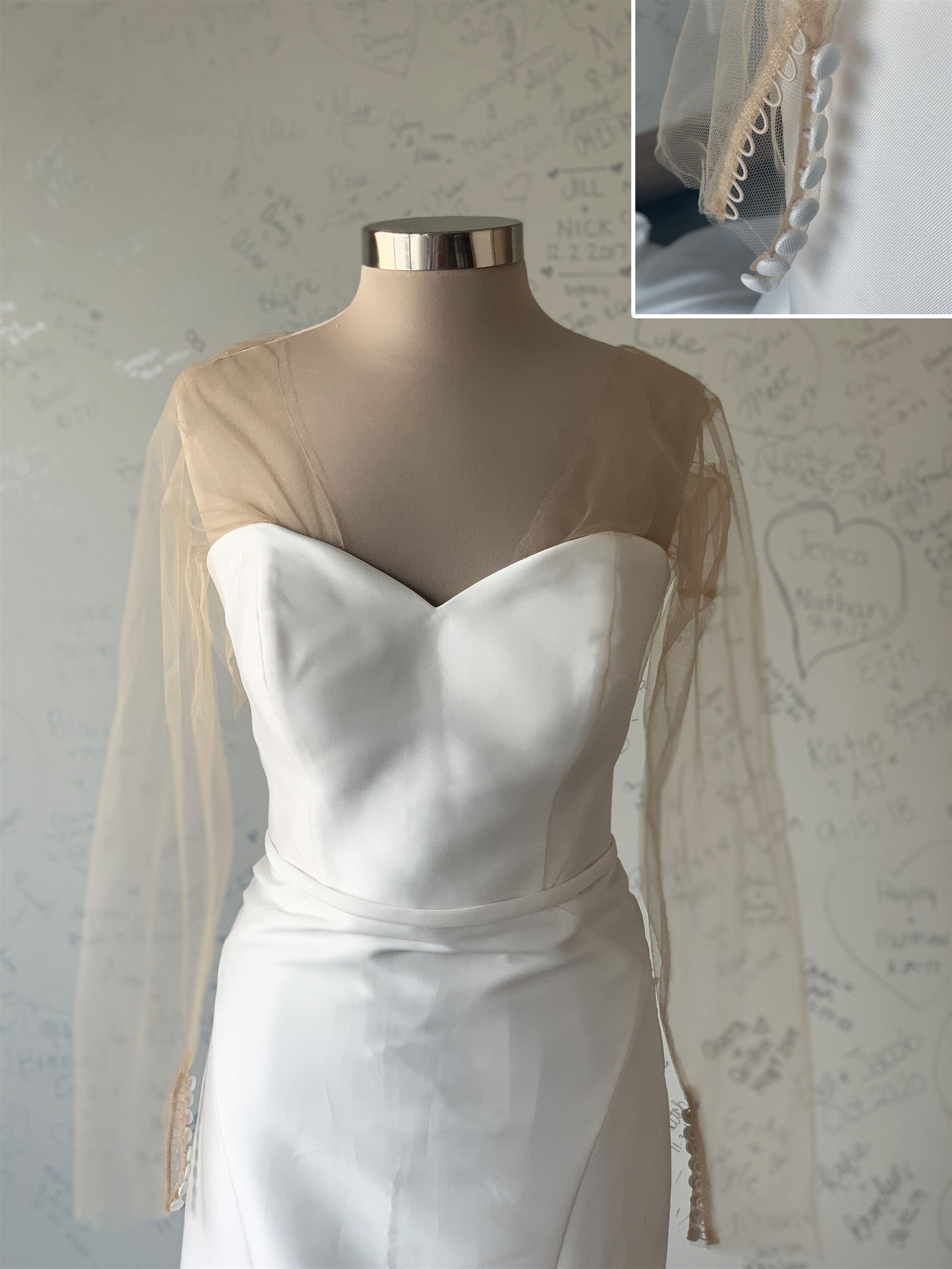 ASL0001 Nude Sleeves - Large Available - $79