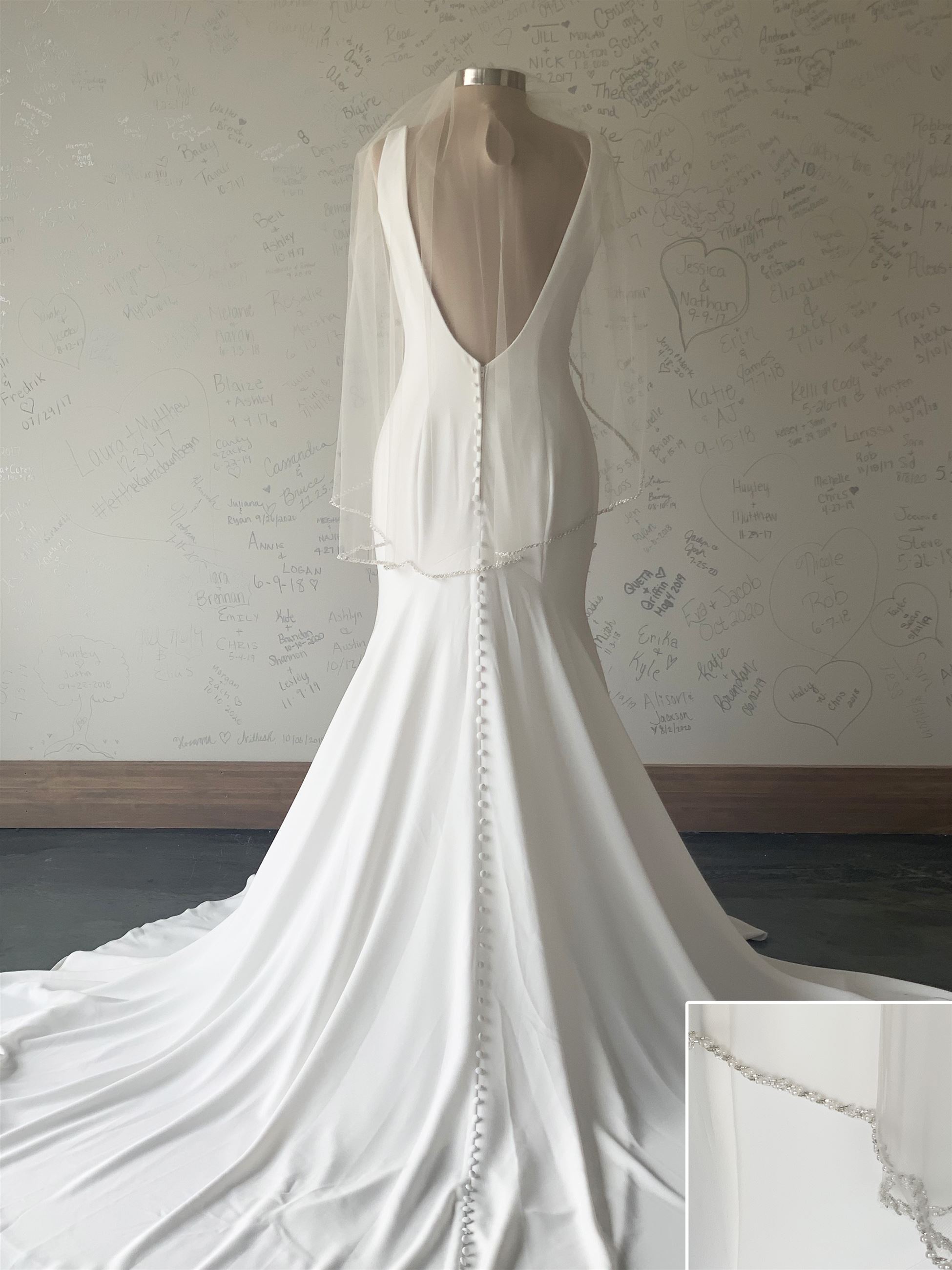 5910VL - available in ivory or white - $243