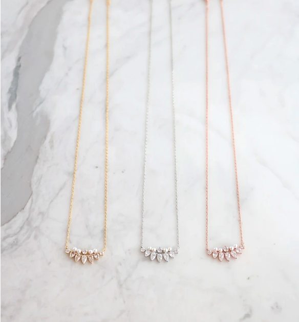 Aura - Available in Gold, Silver or Rose Gold - $36