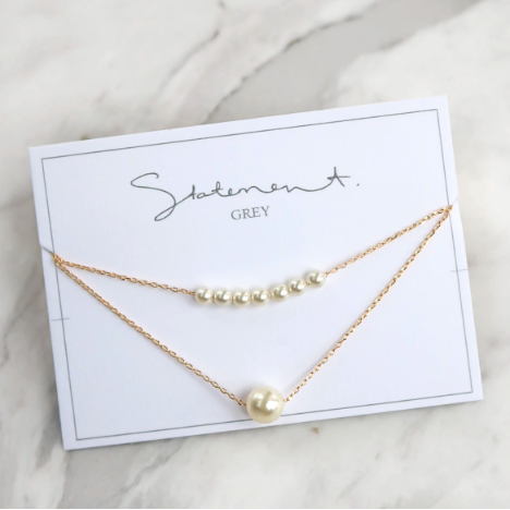 Perla - Available in Rose Gold, Silver, Gold - $33