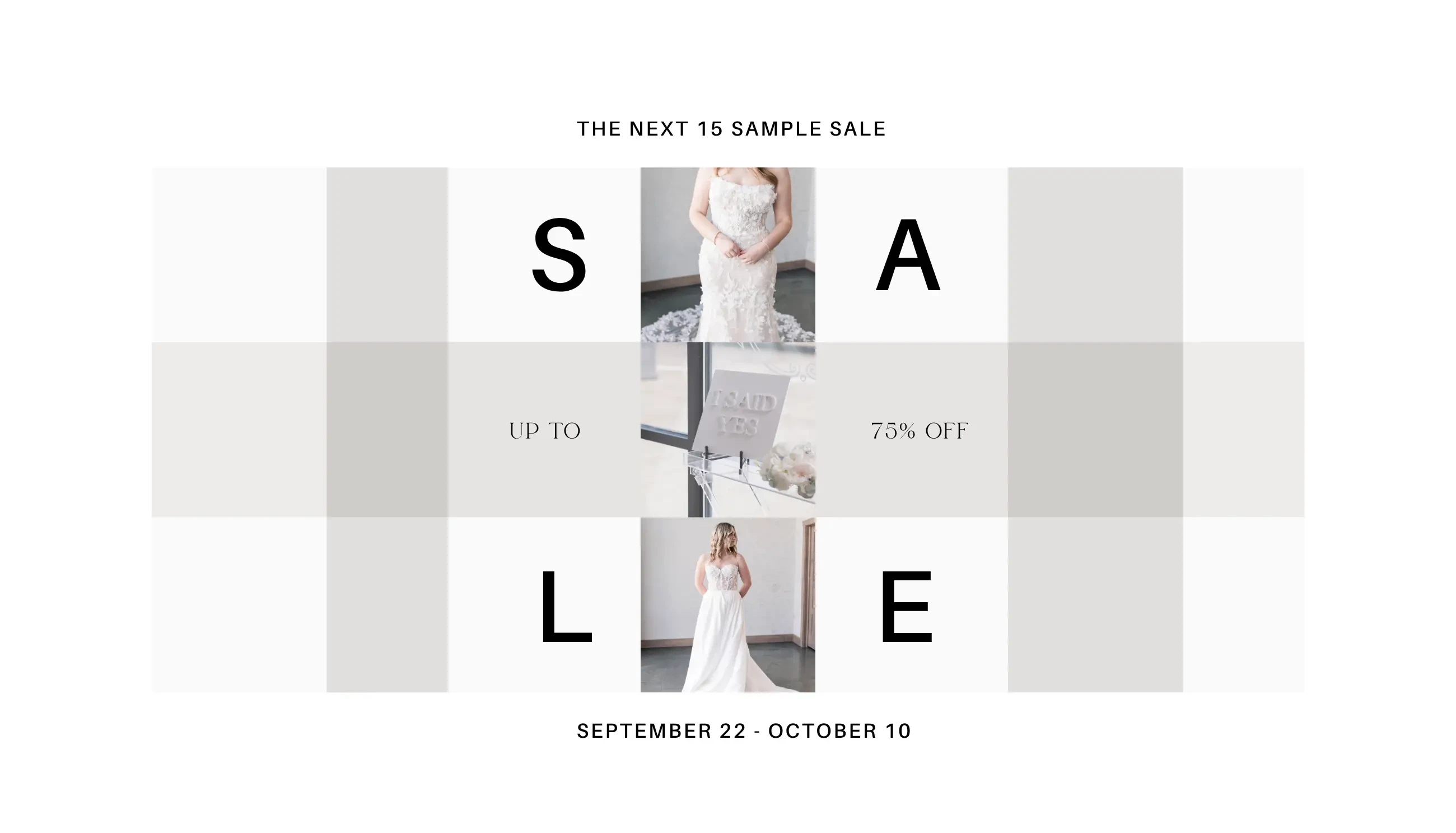 15 Years of Adore Bridal Sale