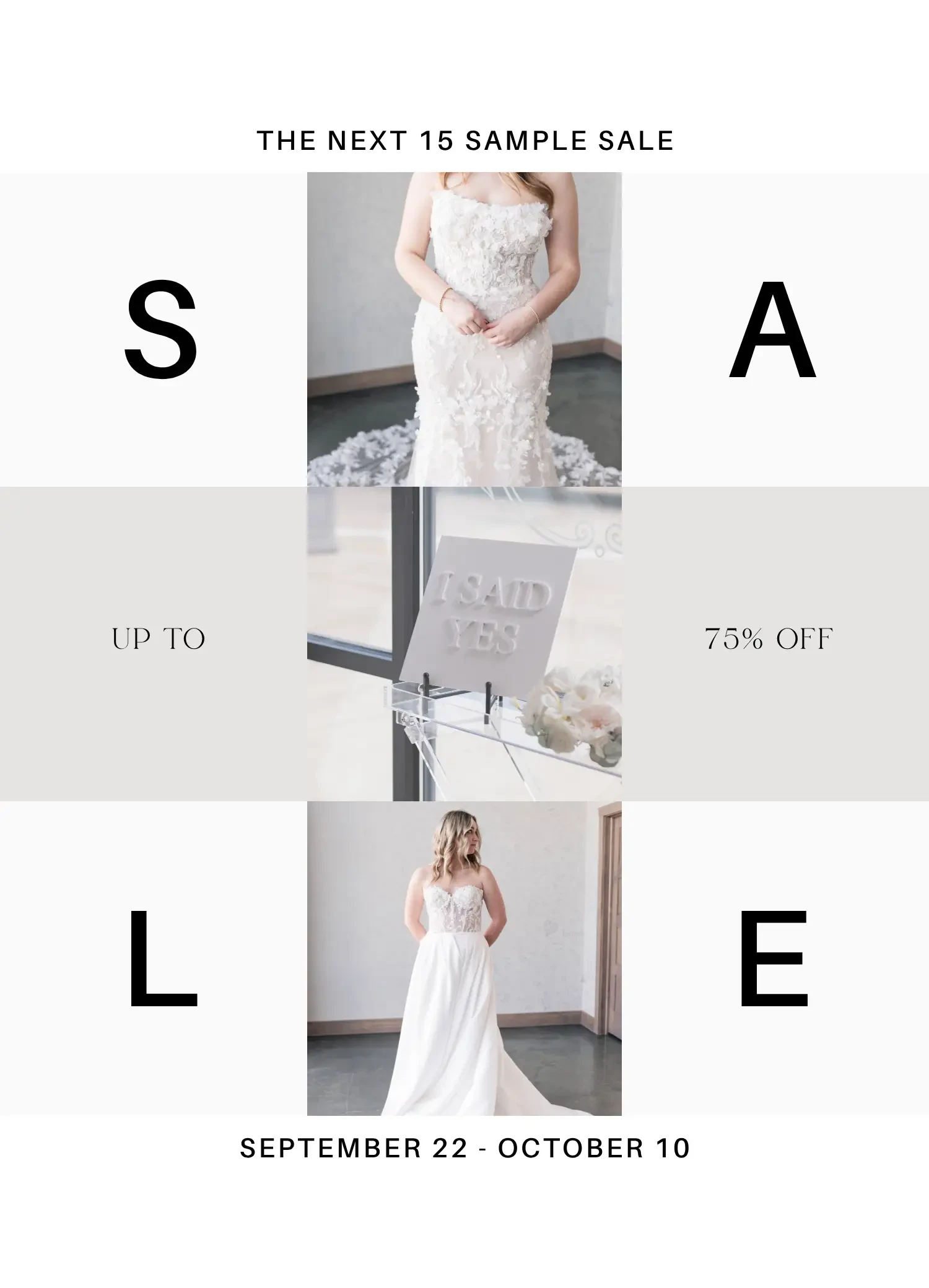 15 Years of Adore Bridal Sale